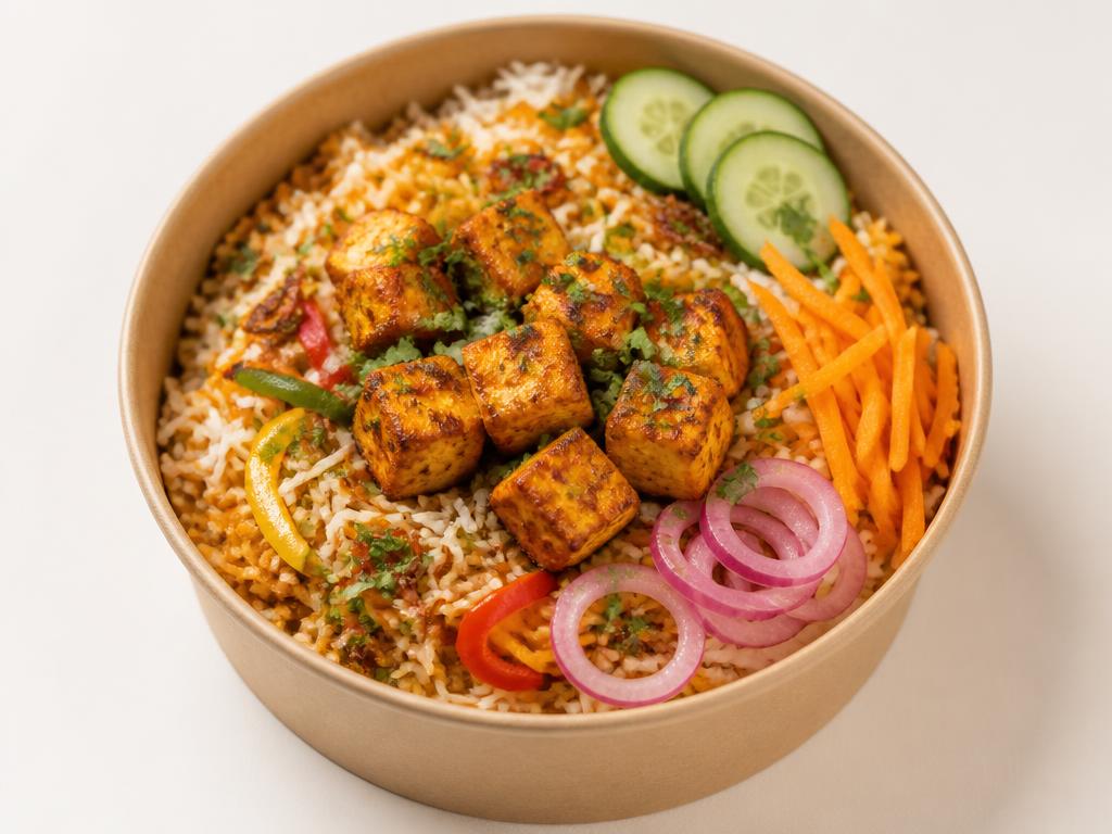 Paneer Biryani Bowl