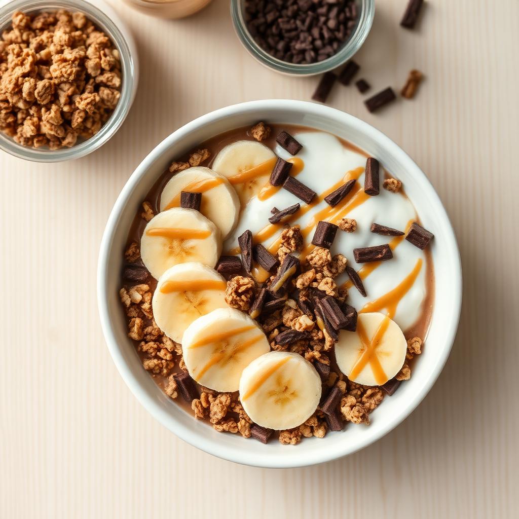 Choco Banana Protein Oats