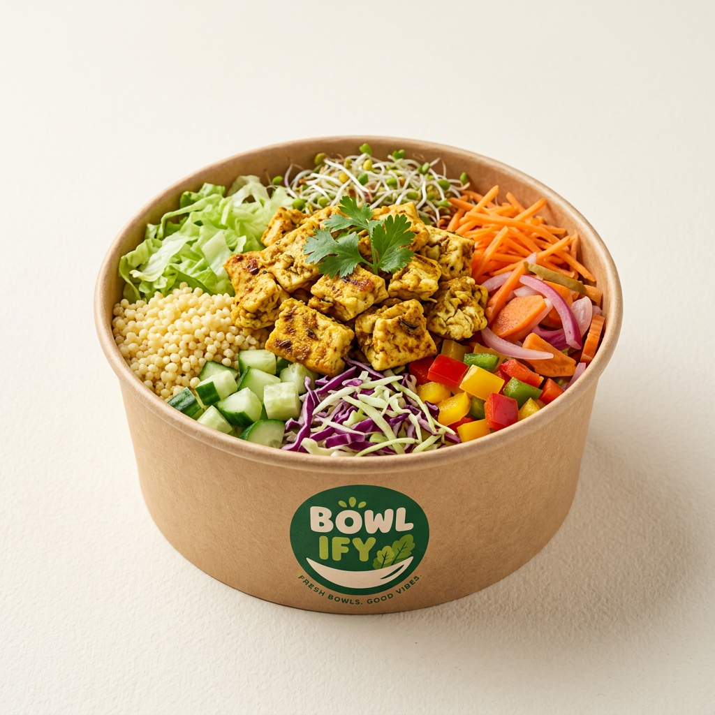 Masala Egg Power Bowl