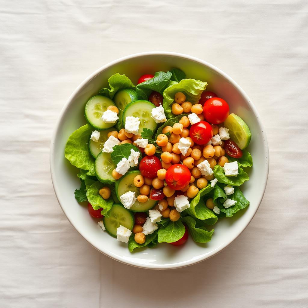 Mediterranean Breakfast Salad