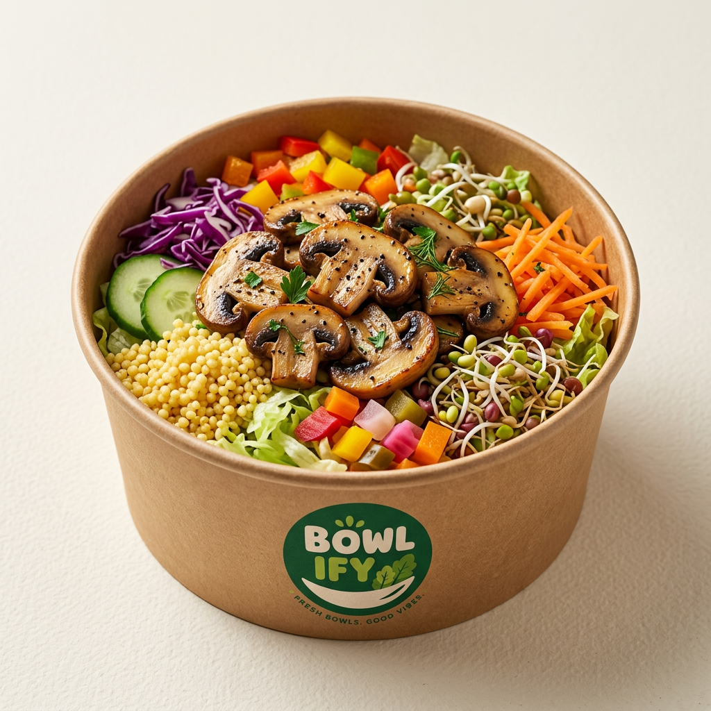 Pepper Mushroom Bowl