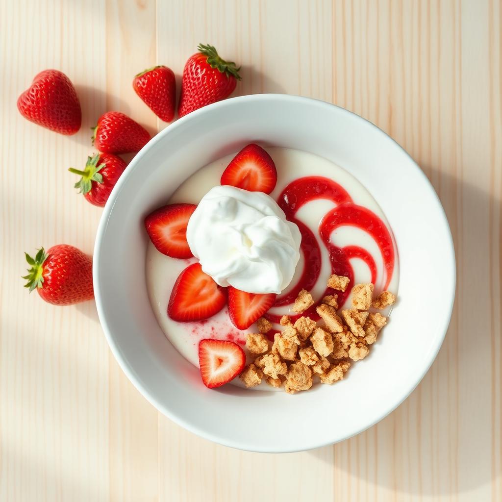 Strawberry Cream Oats