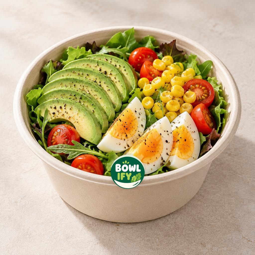 Egg & Avocado Breakfast Salad