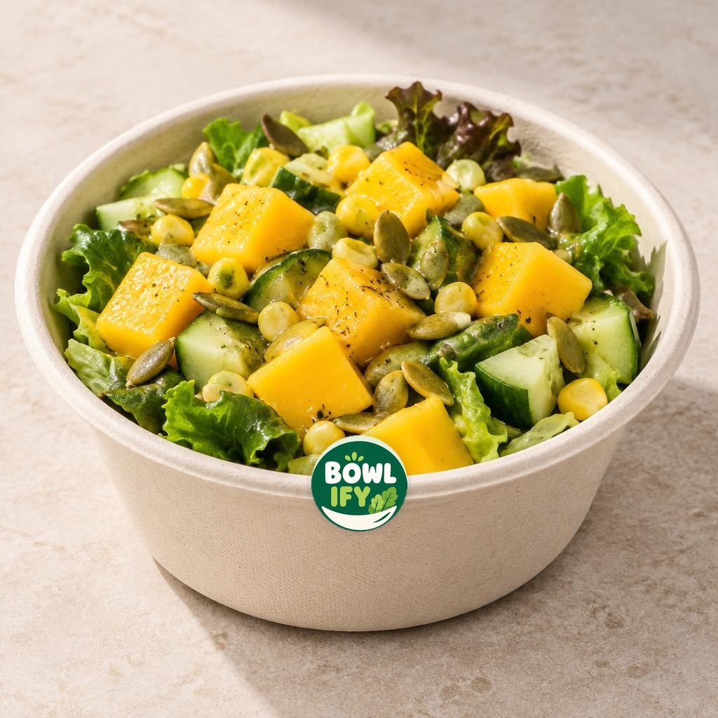 Mango Crunch Breakfast Salad