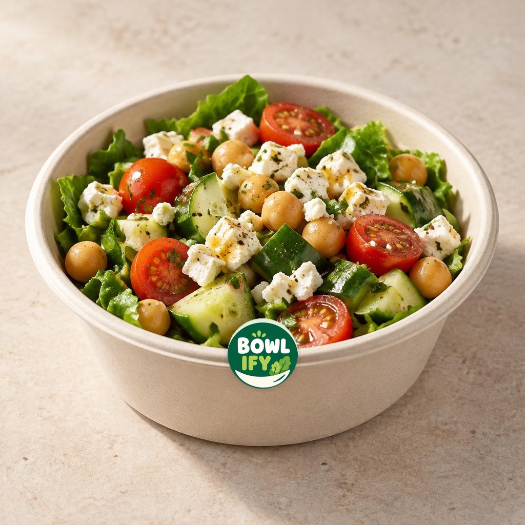 Mediterranean Breakfast Salad