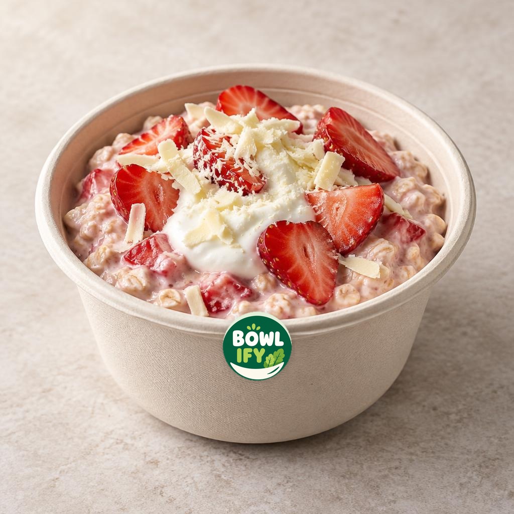 Strawberry Cream Oats